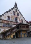 L'antico Palazzo Comunale di Lindau, Germania, uno dei gioielli architettonici della città.
