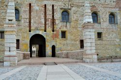 Architettura antica del castello di Marostica, provincia di Vicenza, Veneto - © liberowolf / Shutterstock.com