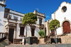 Architettura coloniale spagnola a Icod de los Vinos, Tenerife, Spagna.

