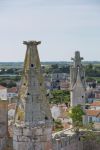 Architettura del borgo di Saint-Martin-de-Re, Francia.

