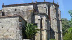 Architettura medievale nel borgo di Ribadavia, Spagna.


