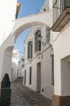 Architettura nel centro storico di Carmona, Andalusia, Spagna.

