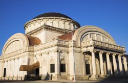 Architettura religiosa nel centro storico di Cleveland, stato dell'Ohio, USA.

