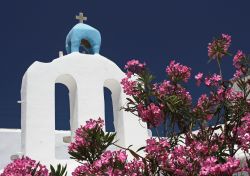 Architettura religiosa sull'isola di Antiparos, Grecia: siamo nell'arcipelago delle Cicladi.



