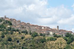 Arcidosso, borgo arroccato sulle falde del Monte Amiata in Toscana in Provincia di Grosseto