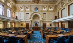L'Assemblea Generale o Camera dei Rappresentanti al New Jersey State House di Trenton, New Jersey - © Nagel Photography / Shutterstock.com