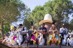 L'attrazione di Buffalo Bill Rodeo al parco ...