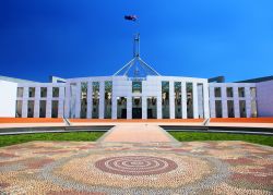 Australian Parliament House, Canberra, Australia - Veniva definita così la prima sede del parlamento australiano di Canberra in seguito alla sua nomina di capitale del 1927. Con il tempo ...