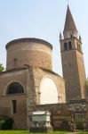 Badia Polesine  in provincia di Rovigo, Veneto: la chiesa dell'Abbazia medievale