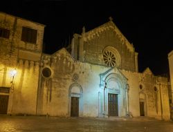La Basilica di Santa Caterina d'Alessandria fotografata di notte a Galatina, Puglia - © Alvaro German Vilela / Shutterstock.com
