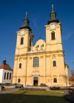 La basilica di Santo Stefano a Szekesfehervar, Ungheria. Realizzato fra il 1758 e il 1768, questo edificio in stile barocco presenta affreschi sulla vita del re Stefano I°, una pala d'altare ...