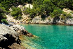 Cala Matano alle Isole Tremiti in Puglia