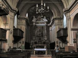 Calestano, Parma: l'internodella  chiesa cittadina - ©  Basilicofresco - CC BY 3.0 - Wikipedia