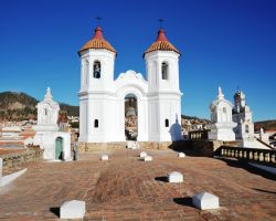 Un particolare del campanile del convento di San Felipe Neri, nel centro di Sucre, la capitale costituzionale della Bolivia - foto © Free Wind 2014 / Shutterstock
