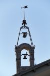 Campanile nel centro storico di Manziana nel Lazio