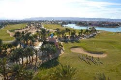 Lo splendido campo da golf dello Steigenberger Golf Resort di El Gouna, in Egitto.