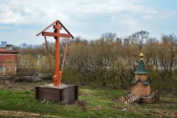 La cappella in legno dedicata a San Alexis nella città di Nizny Novgorod, quarta città russa per numero di abitanti - foto © Elena Mirage / Shutterstock.com