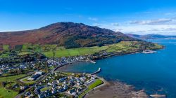 Carlingford il villaggio costiero del nord dell'irlanda, al confine con l'Ulster