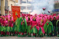 Il carnevale di Rethymno sull'isola di Creta, Grecia. La prima edizione risale al 1914.
