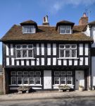 Casa a graticcio del 16° secolo nel pittoresco villaggio di Rye in Inghilterra - © Ron Ellis / Shutterstock.com