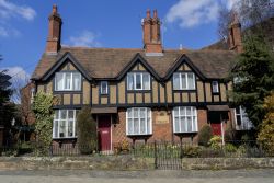 Casa storica a Warwick, Inghilterra - Una delle belle dimore della città di Warwick situata a 18 km a sud di Coventry e a 4 a ovest di Leamington Spa © David Hughes / Shutterstock.com ...