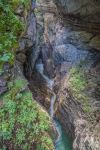 Cascata Gilfenklamm si tuata tra le valli di Ridanna e Racines in Trentino, Alto-Adige