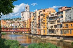 L'immagine da cartolina classica di Girona ...