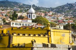 Il castello Fortaleza de Sao Tiago a Funchal, ...