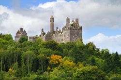 Castello di Dromore a Limerick, Irlanda. Sorge su una collina immersa nella natura nei pressi della città.
