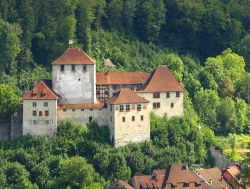 Un Castello nei pressi di Feldkirch nella regione Voralberg in Austria - © puchan / Shutterstock.com