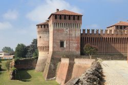 Castello sforzesco di Soncino in Lombardia