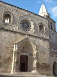 La Cattedrale di San Pardo in stile romanico gotico a Larino in Molise