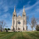Cattedrale di St. Joseph a Sioux Falls, South Dakota, USA. Ultimata nel 1919, questa chiesa ha subito vari interventi di ristrutturazione in seguito anche a un grave incendio che ha provocato ...