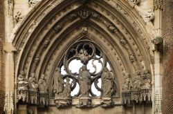 Dettaglio di una volta della Cattedrale di Santa Cecilia ad Albi (Francia).