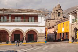 Scorcio panoramico del centro di Ayacucho, Perù - Capitale della provincia di Huamanga e dell'omonima regione, Ayacucho è una bella cittadina universitaria con molte chiese ...