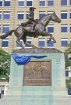 Il centro città di Wilmington con una statua equestre, Delaware, Stati Uniti - © Joseph Sohm / Shutterstock.com