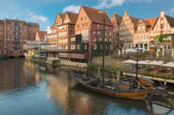 Scorcio caratteristico del centro storico di Luneburg