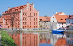 Ceske Budejovice, Repubblica Ceca: in questa città di circa centomila abiatanti costruita alla confluenza dei fiumi Vltava e Malše si tiene ogni anno un importante mercatino di ...