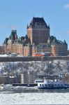 Chateau Frontenac, Quebec City: si tratta di un hotel ed è senza dubbio l'edificio più famoso della capitale del Quebec; le sue enormi dimensioni, infatti, dominano la skyline ...