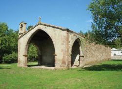 La Chiesa de S'Angelu si trova a pochi chilometri da Neoneli in Sardegna - © wikimapia.org