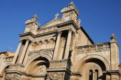 Chiesa della Madeleine ad Aix-en-Provence, Francia - Particolare dell'eglise de la Madeleine, imponente edificio religioso del 17° secolo che conserva al suo interno numerosi dipinti ...