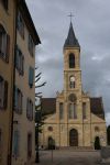 Chiesa di Altkirch, Alto Reno, nel territorio dell'Alsazia (Francia) in inverno - © BOULENGER Xavier / Shutterstock.com