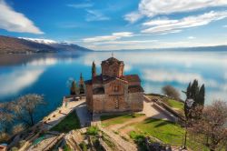 La Chiesa di San Giovanni Teologo a Kaneo sul lago di Ocrida in Macedonia