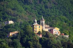 Il Golfo Paradiso e la Chiesa di San Rocco: lo spettacolo della natura si unisce ai colori dell'arte - la bella chiesetta dedicata a San Rocco è situata nell'omonima frazione ...