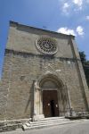 Chiesa di Sant'Agostino in centro ad Amatrice, Lazio