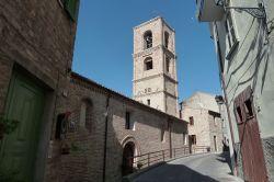 Chiesa di Santa Maria del Borgo a Castignano nelle Marche.