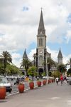 Chiesa di Santa Teresa a Curepipe, Mauritius. Una bella immagine della chiesa cattolica dedicata a Santa Teresa: costruita nel 1872, è caratterizzata da una facciata slanciata - © ...