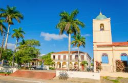 La chiesa di Viñales (Cuba), cittadina di circa 20.000 abitanti nel nord-ovest del paese caraibico.