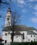 La chiesa della Natività di Maria a Cerknica, Slovenia