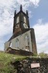 La chiesa presbiteriana di Sant'Andrea con la torre campanaria a St. George's, Grenada. Venne costruita nel 1833 da massoni e proprietari di piantagioni scozzesi mentre il campanile ...